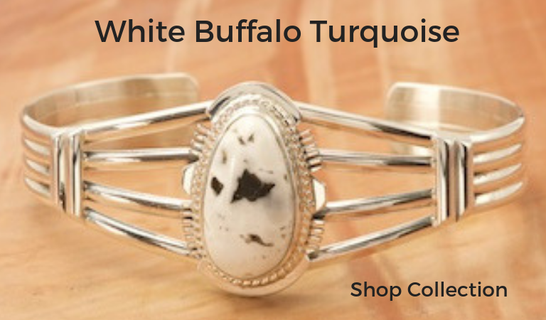 White Buffalo Turquoise Jewelry